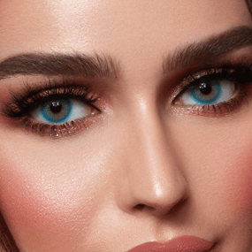 Elaborate on the sorts of colored contact lenses.